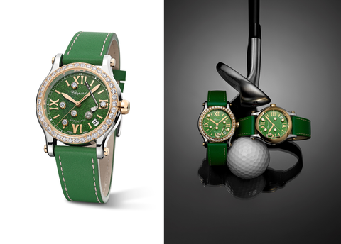 不只閃耀，蕭邦以happy sport系列表款頌揚女性無拘自主的躍動樣貌