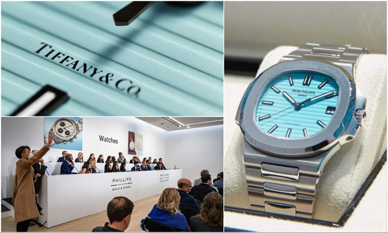 傳說中首枚Tiffany Blue Nautilus 5711 表主終于現身-復刻表
