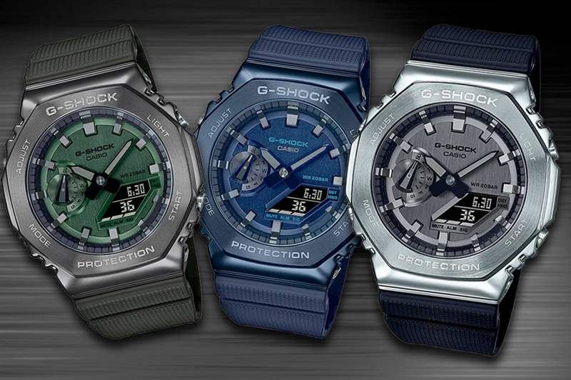 G-SHOCK Metal GM-S2100系列超吸引!全新金屬「農家橡樹」列陣搶盡焦點!-復刻表