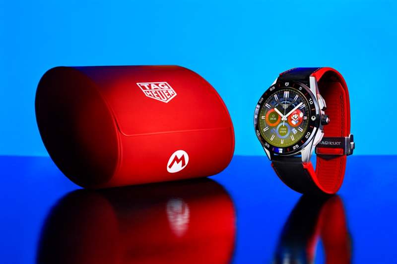 泰格豪雅TAG Heuer聯乘《Super Mario》 Mario穿梭于Connected智能腕表之中-復刻表