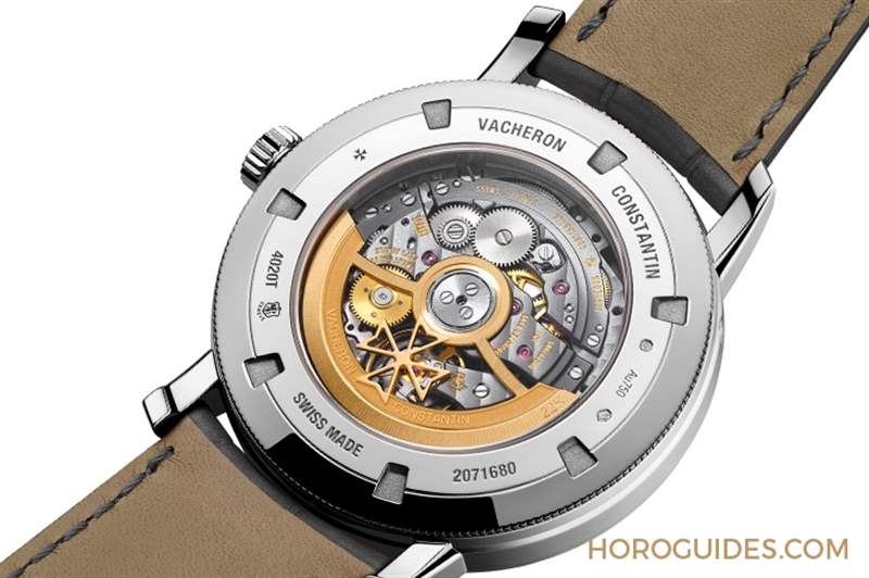 穿透面盤直視沉穩閃耀的機芯運轉|江詩丹頓Traditionnelle全日歷鏤雕腕表-復刻表