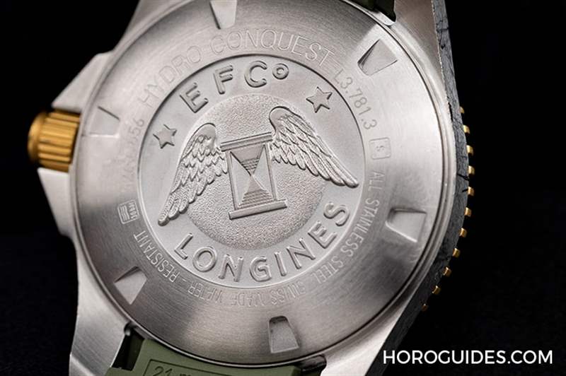 潛水表也要微奢華?2021浪琴深海征服者半金浪鬼-復(fù)刻表