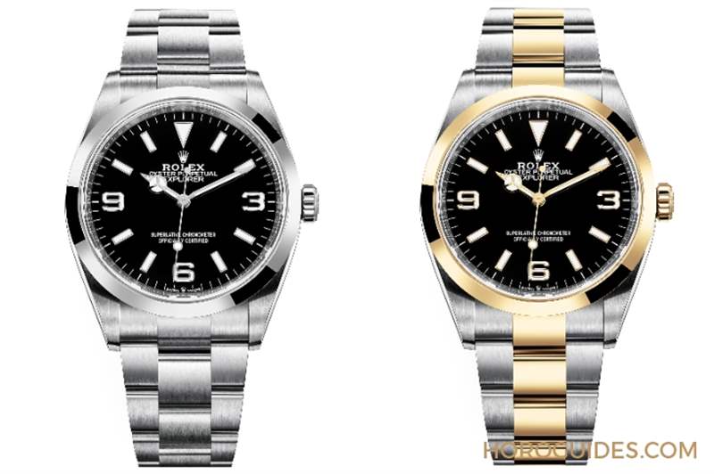 2021勞力士Explorer小表徑36,復古回歸!還有全新半金款-復刻表