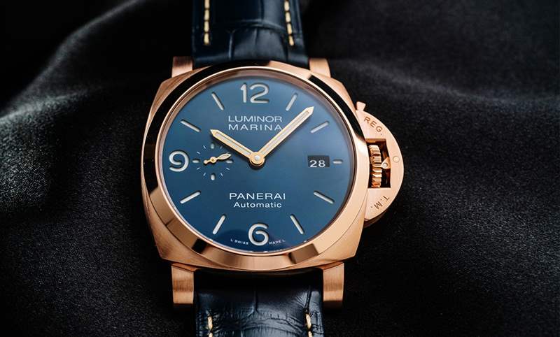 沛納海Goldtech?紅金的獨(dú)家魅力|Luminor Marina Goldtech? 紅金44mm-PAM01112-復(fù)刻表
