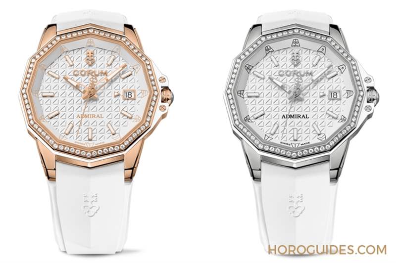 海洋風格領航之選|Corum海軍上將AC-One 45鏤空陀飛輪與AC-One 38女仕鉆表-復刻表