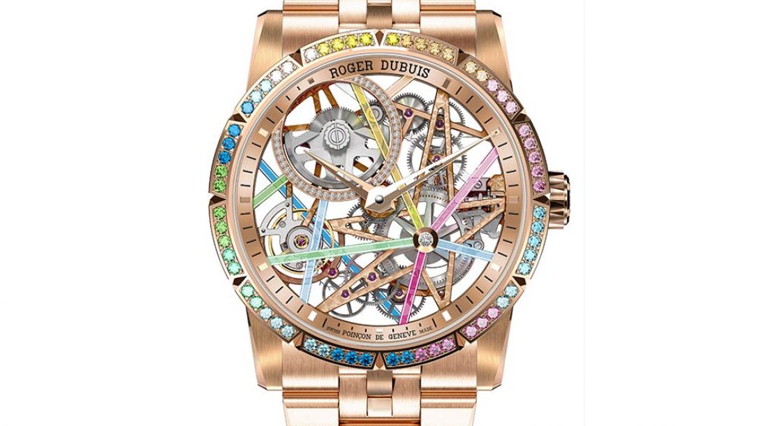 羅杰杜彼Excalibur Blacklight神劍黑光-復刻表