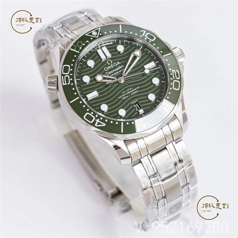 VS廠歐米茄綠海馬300綠盤復(fù)刻表新品復(fù)刻做工如何,逢綠必火-復(fù)刻表