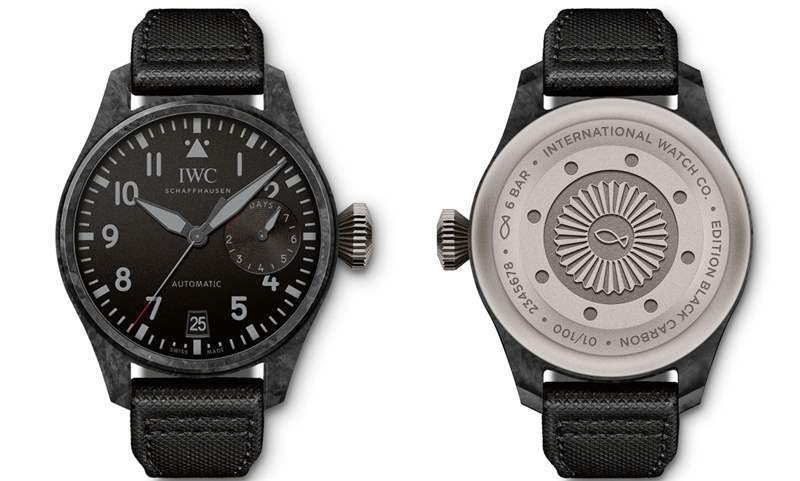 不僅限量，還有隱藏版｜IWC大型飛行員「黑碳」特別版