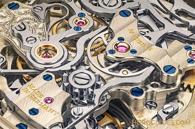 A. LANGE & S?HNE - 朗格1815 Rattrapante追針計時碼表尊貴鉑金呈現頂級工藝