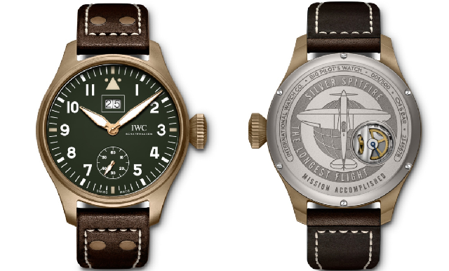 IWC噴火戰機青銅限量表「任務完成版」 圓一場夢幻的飛行任務