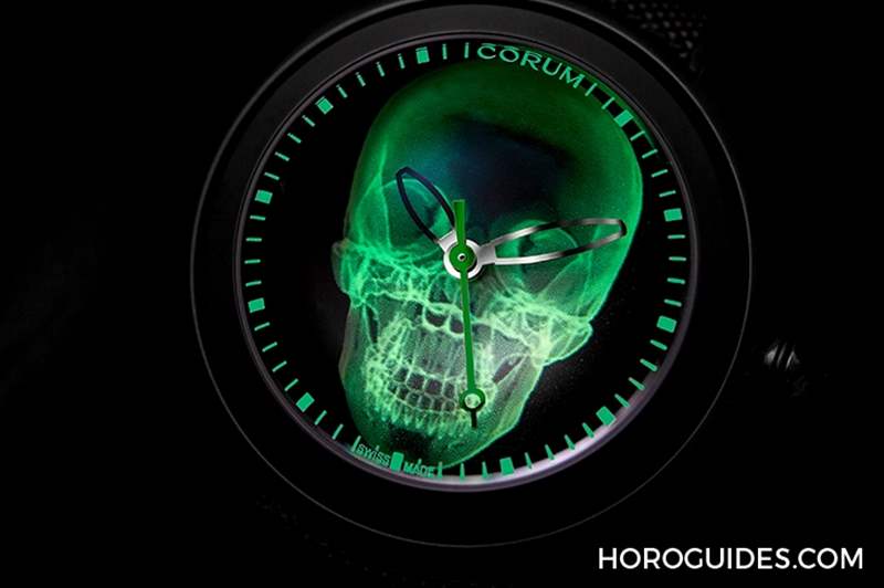 第二代登場,昆侖表Bubble 47 Skull X-Ray 泡泡系列骷髏頭腕表-復刻表