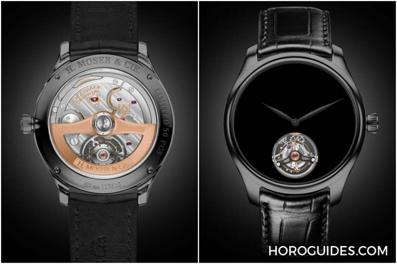 慶祝全新銷售平臺上線!H. MOSER & CIE.推出三款Vantablack?腕表-復刻表