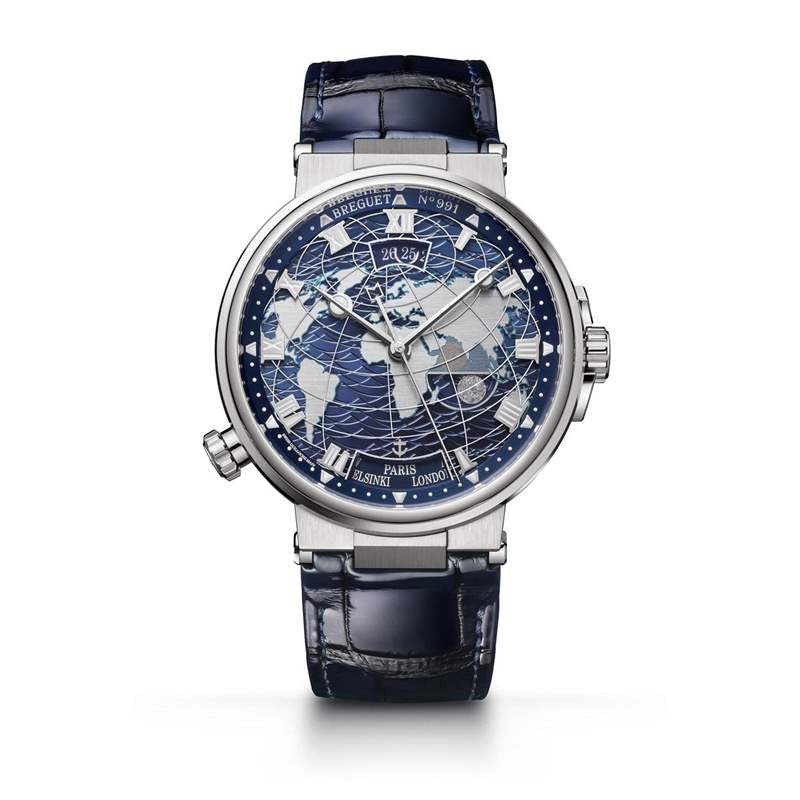 兩地時間切換自如！寶璣Marine Hora Mundi 5557-復刻表