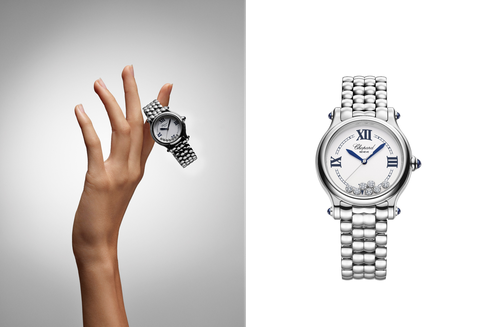 不只閃耀，蕭邦以happy sport系列表款頌揚女性無拘自主的躍動樣貌