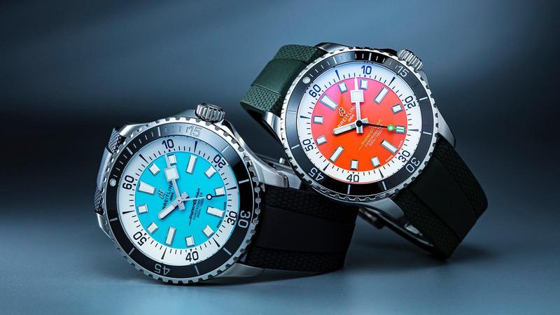 優雅接棒的細膩布局!百年靈Superocean尺寸齊全的繽紛新作-復刻表