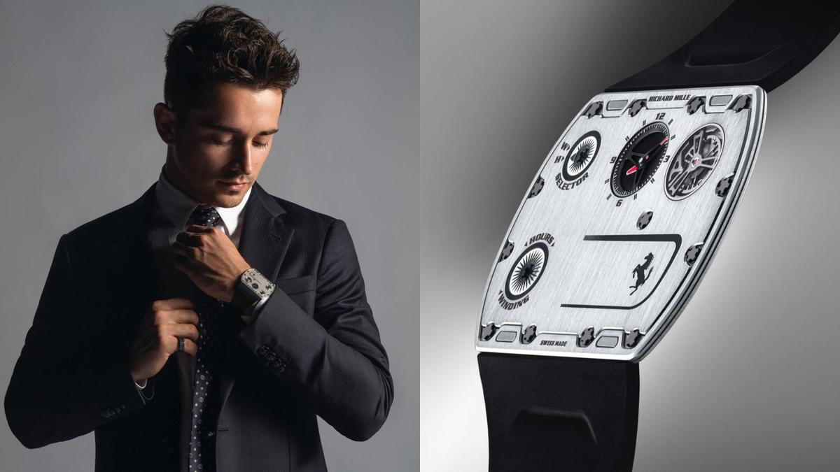 超薄運(yùn)動(dòng)表的工程習(xí)題!RICHARD MILLE RM UP-01 Ferrari-復(fù)刻表