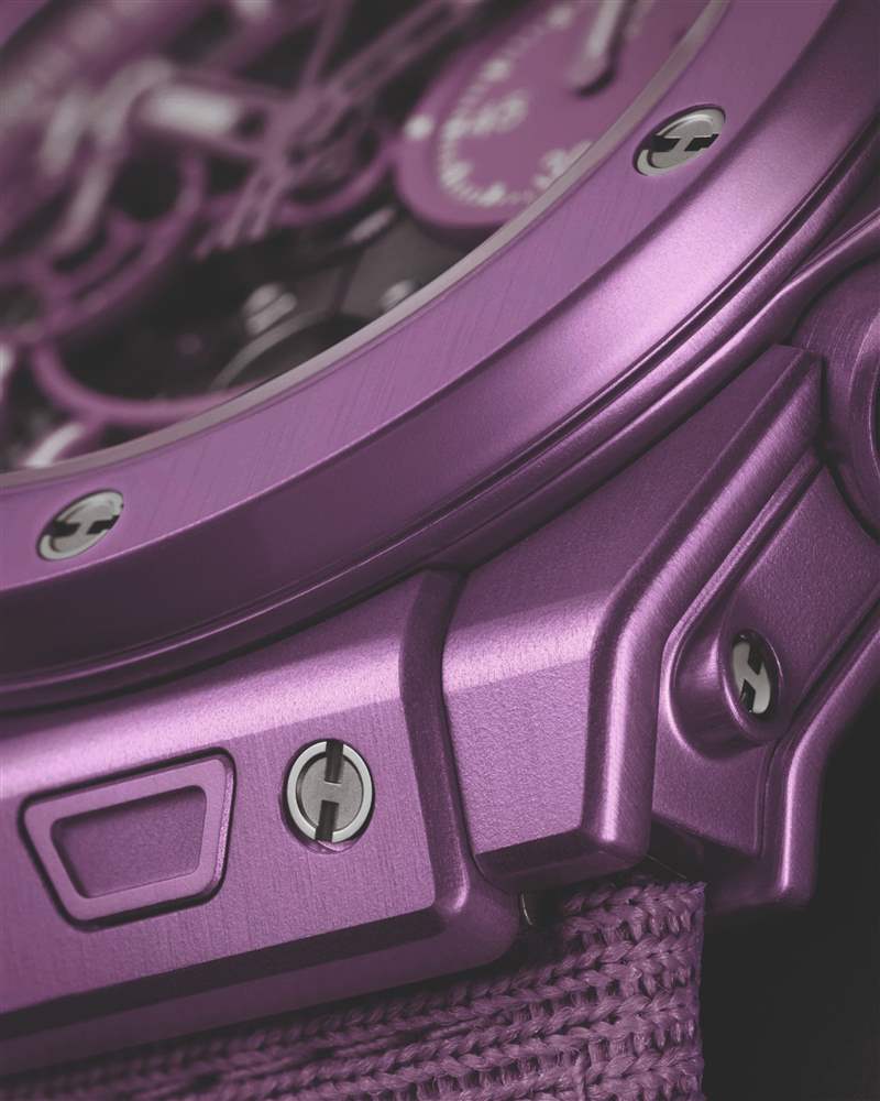 圖片來源:HUBLOT HUBLOT紫色狂迷延續為夏日活力而設計的最新BIG BANG UNICO-復刻表