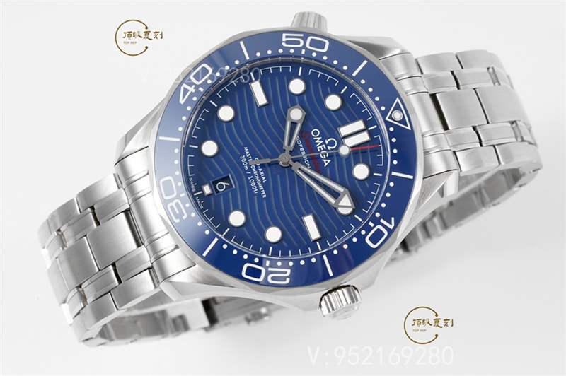 ZF廠海馬300-ZF廠復(fù)刻歐米茄海馬300藍(lán)盤做工怎么樣-復(fù)刻表