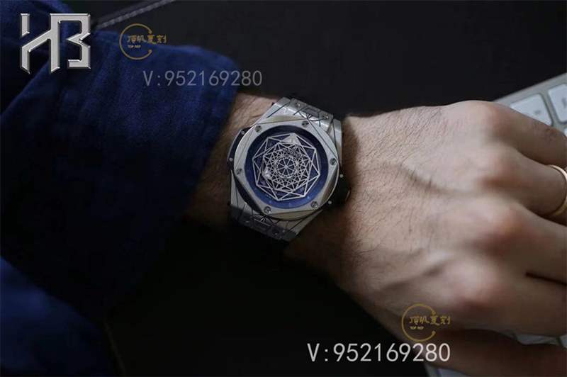 HB廠(chǎng)宇舶恒寶刺青復(fù)刻表做工怎么樣-Big Bang Sang Bleu-復(fù)刻表