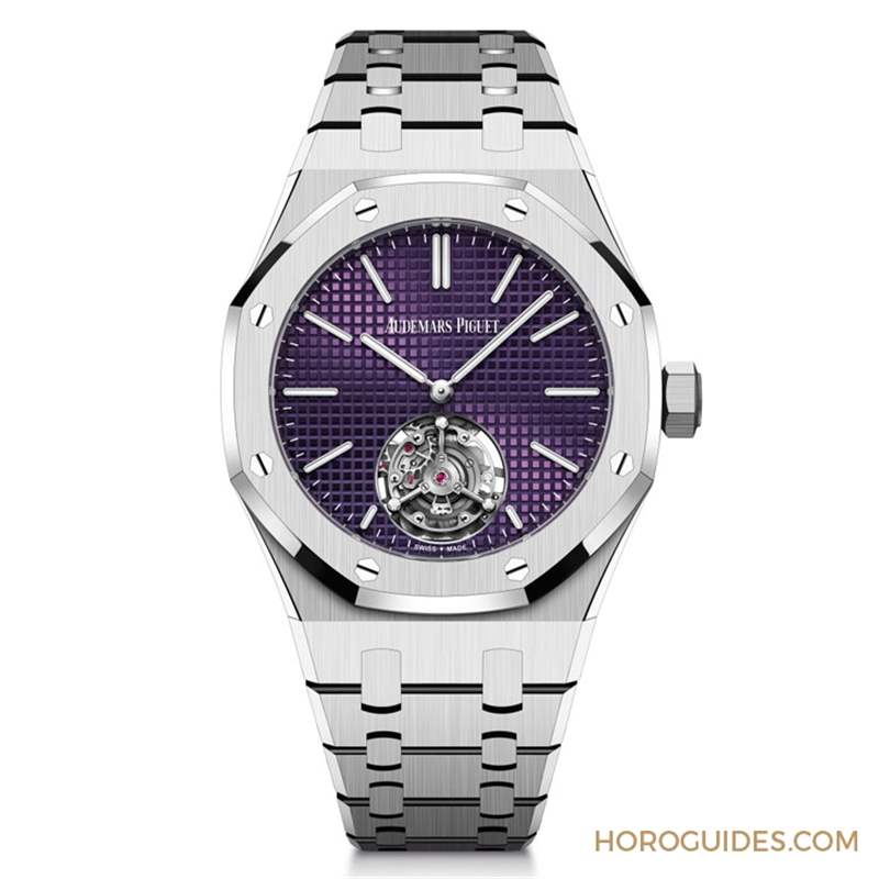AUDEMARS PIGUET - 愛彼RD#3又更小了！ 37mm款以墨紫面盤初亮相