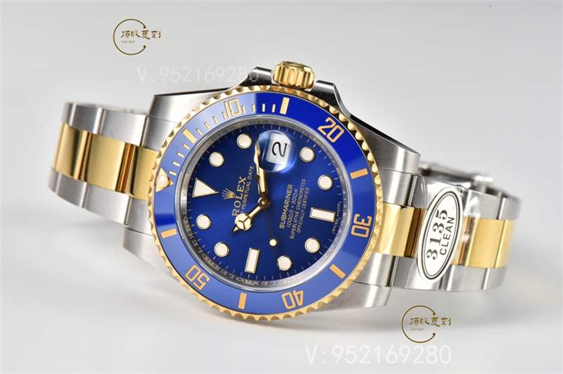 C廠(Clean廠)勞力士間金藍水鬼復刻表3135機芯做工怎么樣-復刻表