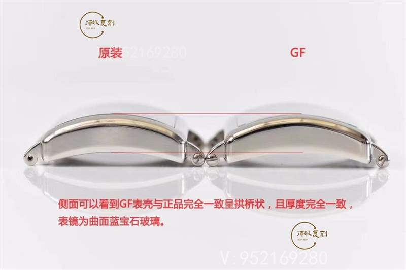 GF廠法穆蘭(法蘭克穆勒)6002石英女士復(fù)刻表真假對(duì)比-復(fù)刻表