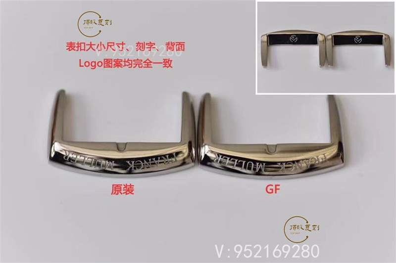 GF廠法穆蘭(法蘭克穆勒)6002石英女士復(fù)刻表真假對(duì)比-復(fù)刻表