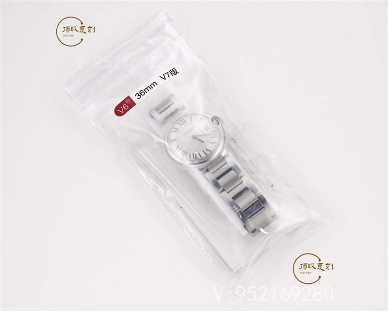 V6廠卡地亞藍(lán)氣球36mm石英復(fù)刻表做工怎么樣,型號(hào)W69011Z4-復(fù)刻表