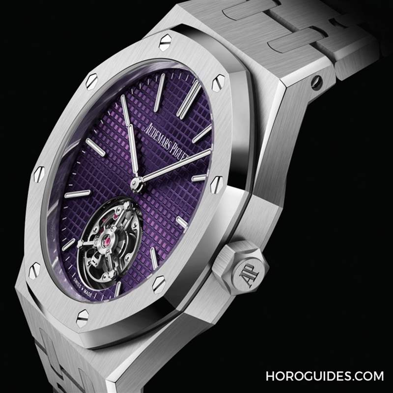 AUDEMARS PIGUET - 愛彼RD#3又更小了！ 37mm款以墨紫面盤初亮相