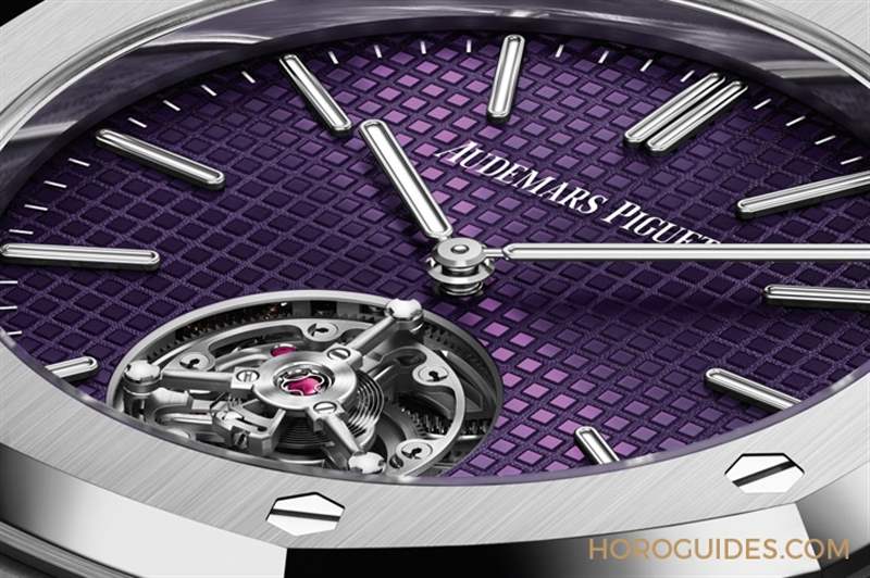 AUDEMARS PIGUET - 愛彼RD#3又更小了！ 37mm款以墨紫面盤初亮相