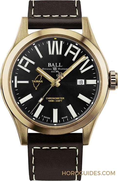 BALL WATCH - 鐵道迷注意！ 波爾表Engineer III 臺灣騰云號火車130周年紀念腕表