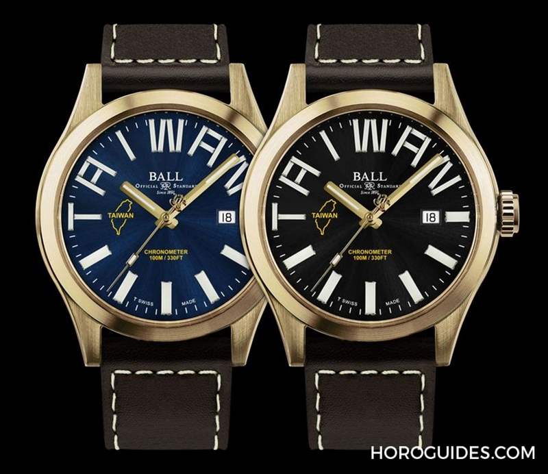 BALL WATCH - 鐵道迷注意！ 波爾表Engineer III 臺灣騰云號火車130周年紀念腕表