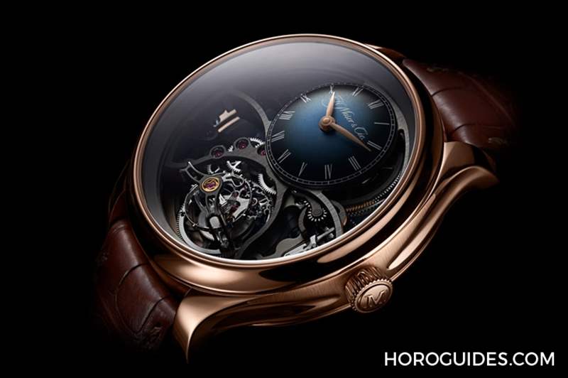 賀高登鐘表50周年！ H. Moser & Cie.勇創(chuàng)者圓柱陀飛輪鏤空紀(jì)念腕表限量發(fā)行