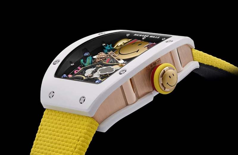 RICHARD MILLE RM 88 Smiley(RICHARD MILLE官網) RICHARD MILLE RM 88 Smiley新手表登場黃色笑臉陀飛輪風靡全球-復刻表