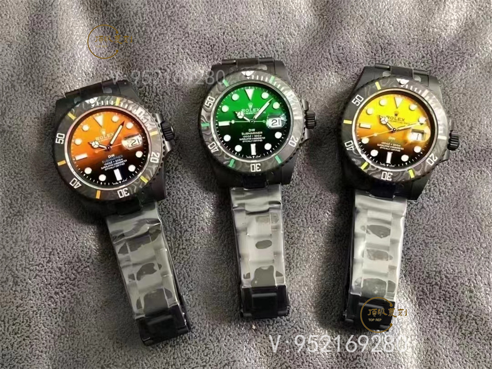 VS廠勞力士DIW改裝黑水鬼3135機芯漸變盤值得入手嗎-復(fù)刻表