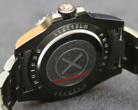 Project X Rolex GMT Master Caseback 勞力士Project X 設計終極定制腕表-復刻表