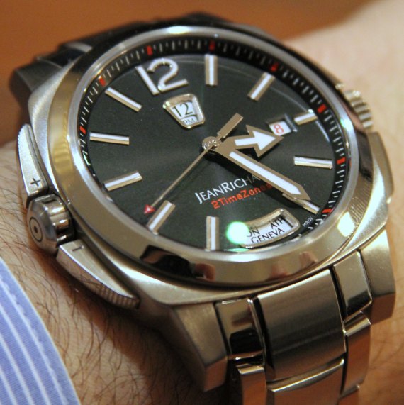 JeanRichard 2Timezones watch 3 JeanRichard理查德雙時區(qū)手表-復(fù)刻表