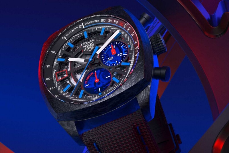 TAG Heuer Monza Flyback Chronometer 泰格豪雅2023新表列陣!科技感及復(fù)古美學(xué)并重的一年-復(fù)刻表