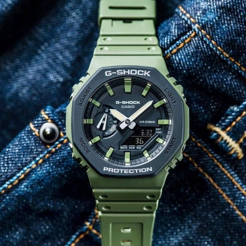 G-Shock GA-2110SU-3A 5款人氣Casio G-Shock GA-2100手表推介|超抵買1千元有找-復(fù)刻表