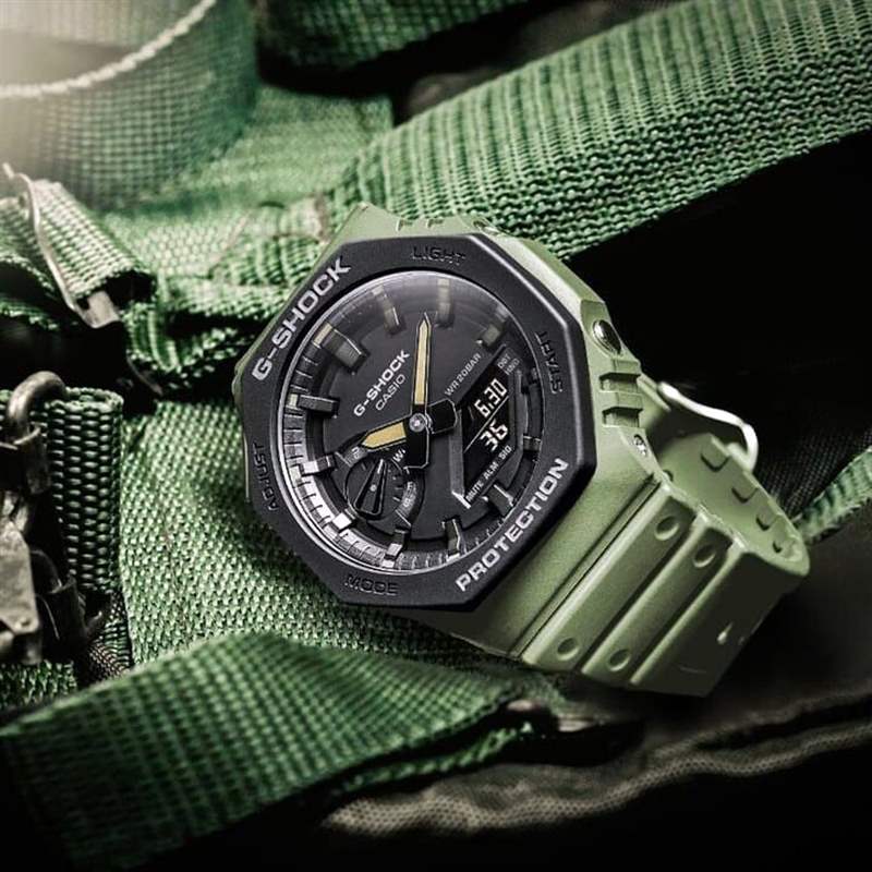 G-Shock GA-2110SU-3A 5款人氣Casio G-Shock GA-2100手表推介|超抵買1千元有找-復(fù)刻表