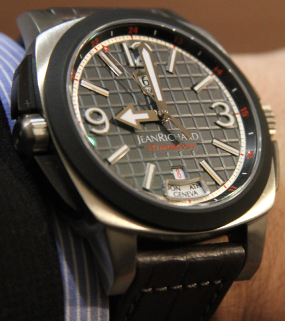 JeanRichard 2Timezones watch 2 JeanRichard理查德雙時區(qū)手表-復(fù)刻表