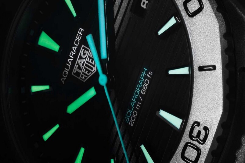 TAG Heuer Aquaracer Professional 200 Solargraph (Titanium) 泰格豪雅2023新表列陣!科技感及復(fù)古美學(xué)并重的一年-復(fù)刻表