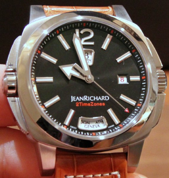 JeanRichard 2Timezones watch 5 JeanRichard理查德雙時區(qū)手表-復(fù)刻表