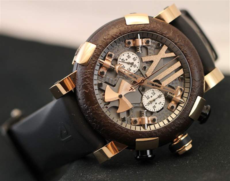 RJ 蒸汽朋克計時 7 羅曼杰羅姆蒸汽朋克計時腕表評論-復刻表