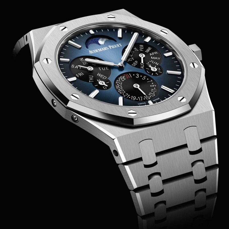 Audemars Piguet Royal Oak Self-winding Perpetual Calendar Ultra-thin 愛彼CODE 11.59 Universelle RD#4及Royal Oak Concept重磅來襲!2023年愛彼將最復雜技術同步登場-復刻表