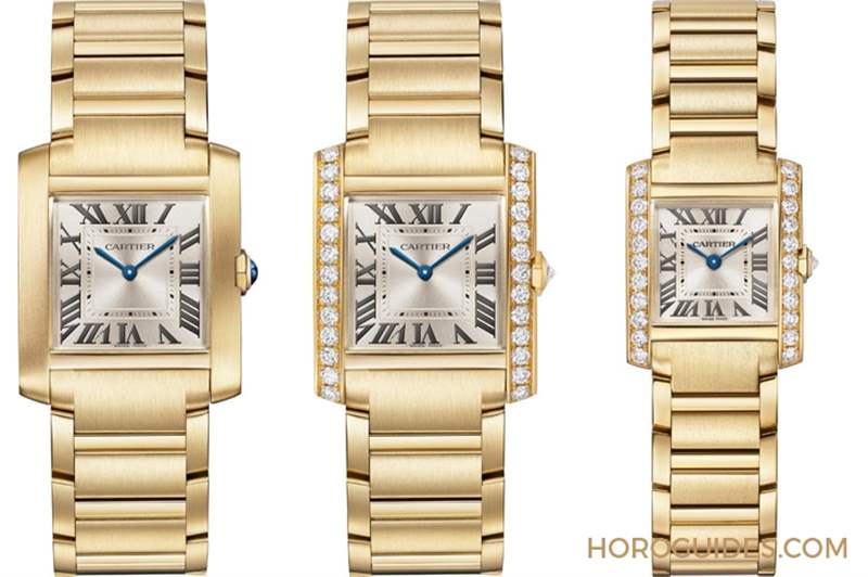 CARTIER - 法國(guó)坦克回來(lái)了！ Cartier Tank家族唯一鏈帶表款Tank Fran?aise改版回歸