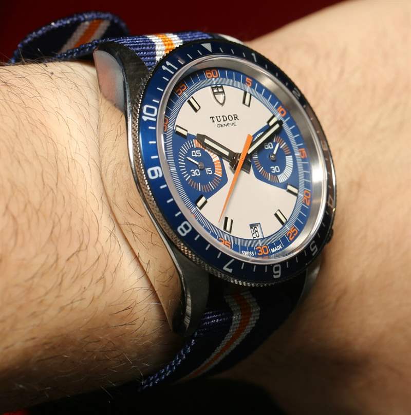 帝舵Heritage Chrono藍(lán)色腕表2013年上手體驗(yàn)-復(fù)刻表
