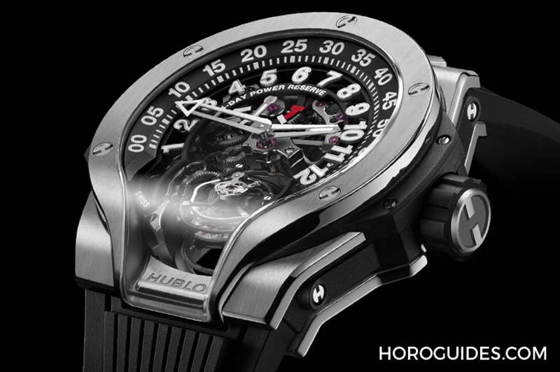 HUBLOT - HUBLOT全新MP-13 雙軸陀飛輪雙逆跳腕表挑戰極限工藝