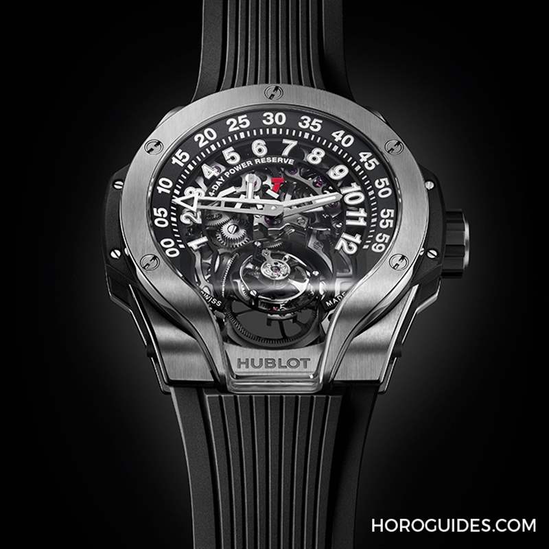 HUBLOT - HUBLOT全新MP-13 雙軸陀飛輪雙逆跳腕表挑戰極限工藝
