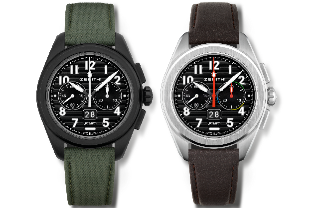 真力時推出全新Pilot系列,配備Pilot Automatic和Pilot Big Date Flyback-復刻表
